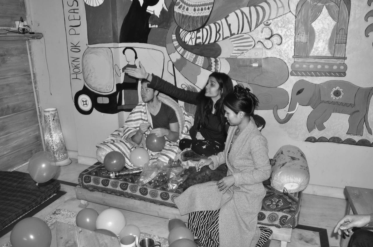 Friends Hostel Neu-Delhi Exterior foto